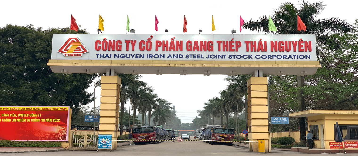 Giới thiệu về Công ty Cổ phần Gang Thép Thái Nguyên - TISCO